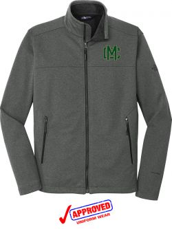 The North Face Mens Ridgeline Soft Shell Jacket, TNF Dark Grey Heather